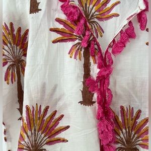 Katie Kime Summer Caftan with tassels